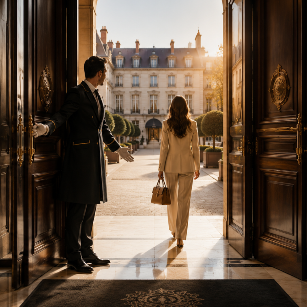 The Concierge Who Opens Doors